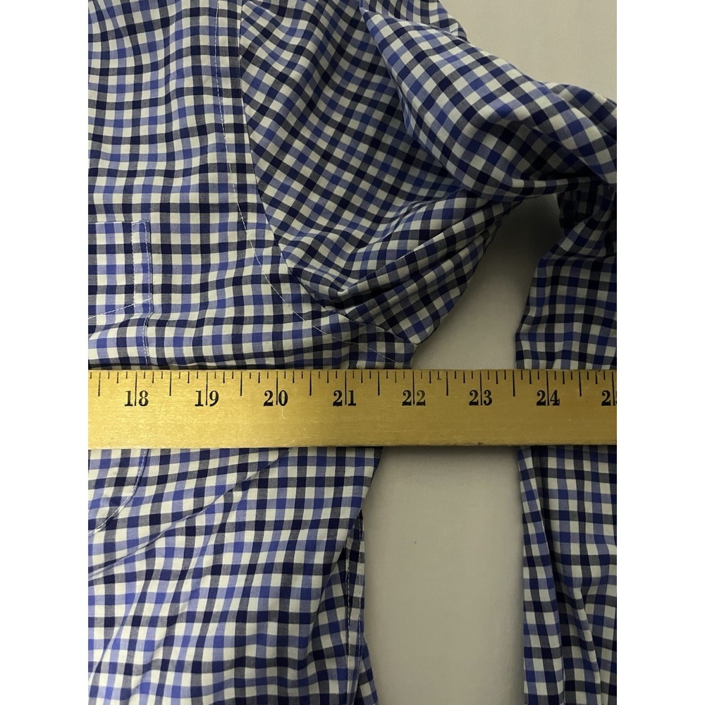 Lauren Ralph Lauren Oxford Shirt Men's SZ 16 32/33 Checks Long Sleeve Button Up - Picture 4 of 7